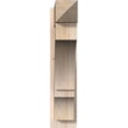 thumbnail image 2 of Ekena Millwork 7 1/2"W x 30"D x 34"H Balboa Smooth Arts and Crafts Outlooker, Douglas Fir, 2 of 4