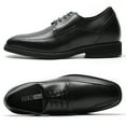 thumbnail image 4 of CMR CHAMARIPA Men's Height Increasing Dress Shoes - Black Calfskin Elevator Shoes For Men 2.76 Inches / 7 CM, 4 of 6