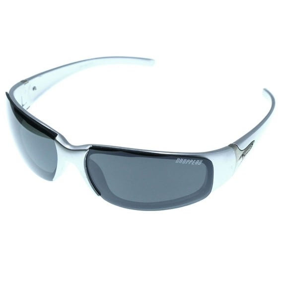 Silver-Tone & Green Colored Acrylic Sport-Sunglasses With Logo Accents #3922