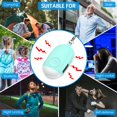 thumbnail image 3 of Safety Alarm Keychain, AMIR Personal Alarm Keychain Rechargeable 130dB Security Alarm Keychain with LED Light Emergency Self Defense Alarm for Kids Women Elderly Blue, 3 of 8