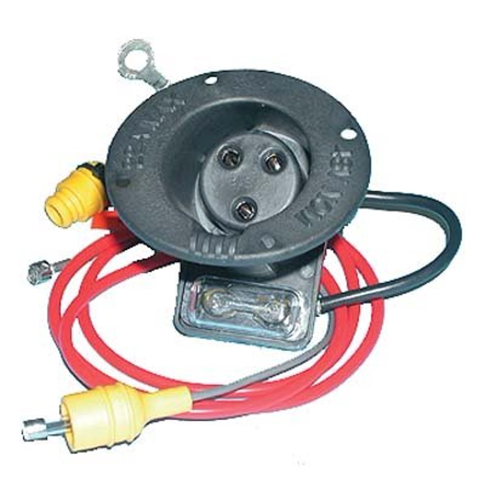 club car charger receptacle and fuse kit. for electric 48