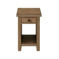thumbnail image 2 of Intercon Furniture Landmark 16x24" Modern Wood Chairside Table in Oak, 2 of 3