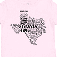 thumbnail image 4 of Inktastic Texas Word Salad State Outline Boys or Girls Toddler T-Shirt, 4 of 5