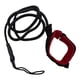 thumbnail image 2 of Correa para tabla de surf, correa para surf, portátil, resistente, con cable enrollado ajustable, remo rojo, 2 of 9