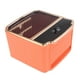 thumbnail image 5 of Portarrollos de papel multifuncional, organizador decorativo desmontable para baño Naranja, 5 of 9