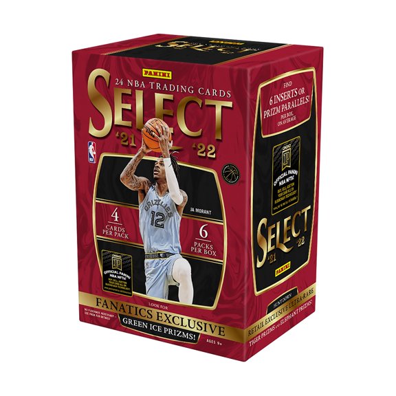 Collectible Panini America 2021-22 Panini Select Basketball Fanatics Exclusive Blaster Box