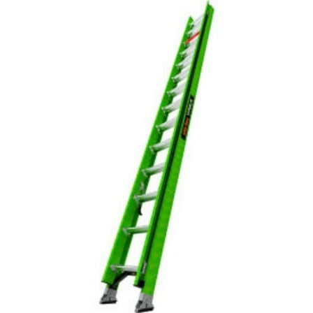 Little Giant Ladders B3145108 Hyperlite Extension Ladder - Fiberglass - 28 ft. Type IA - Green - 300 lbs