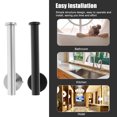 thumbnail image 4 of 4 Pcs Bathroom Accessories Towel Mounted Storage Shelf -mounted Holder Towels, 4 of 6