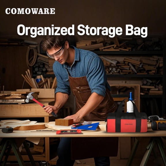 218 Pcs Home Tool Kit - Basic Household Hand Tool Set, Truck Tool Kit Socket Wrench Combination Tool Set for Home with Plastic Toolbox Storage Case, Rv tool set，Red