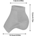 thumbnail image 2 of 1.4inch Height Max Socks Insoles,1 Pair Invisible Silicone Shoe Lift Heel Pads,Breathable Insole and Heel Protector,Height-Increasing Gel Insole for Women Men (Gray), 2 of 6