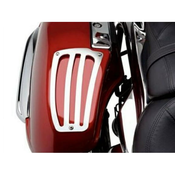 Cobra Saddlebag Lid Guards Chrome (02-6943)