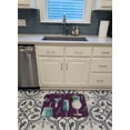 thumbnail image 3 of Carolines Treasures BB5204RUG Drinks & Cocktails Purple Machine Washable Memory Foam Mat, 3 of 4