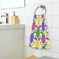 thumbnail image 6 of GZHJMY Mardi Gras Cotton Hand Towel Super Soft and High Absorbent Bath Towel Fast Drying Hand Towel for Home Bathroom Gym Hotel Yoga (2 Pack),16 x 28 inch Washcloths, 6 of 7