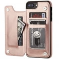 thumbnail image 1 of Funda Retro de cuero con tarjetero para iPhone, carcasa con tapa para 14, 13, 12, 11 Pro Max, Mini billetera, XR, X, XS Max, 8, 7, 6S, 6 Plus, 5S, SE3, 2022, 2020 Fivean unisex, 1 of 2