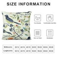 thumbnail image 5 of JEUXUS  Decorative Throw Pillow Covers, Modern Double-Side Design Cushion Cases, Blue Birds Pattern Toss Pillow Covers for Bedroom Living Room Couch Sofa Holiday Decor, 5 of 5
