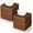 Brown, variant on 2 Pcs Square Rattan Tissue Box Cover Boho Wicker Tissue Cube Box Cover 5.5'' x 5.5'' x 5.5'' Decorative Natural Wicker Hand Woven Napkin Box Holder Bathroom Office Car Accessories (Brown)