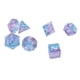 thumbnail image 3 of Juego de dados de resina epoxi de 7 piezas con números, borde incisivo, juego de dados de múltiples lados para juegos de escritorio, 3 of 9