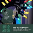 thumbnail image 3 of Morttic Battery Operated String Lights, 1 Pack 50 LED Christmas Lights Waterproof Mini Lights Set with 8 Modes for Outdoor Indoor Christmas Tree Wreath Wedding Patio Party Garden Decor Multicolor, 3 of 13