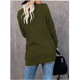 thumbnail image 2 of Womens Cardigan Sweater Coat Long Sleeve Open Front Knitted Outwear with Pockets, 2 of 5