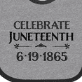 thumbnail image 4 of Inktastic Celebrate Juneteenth Boys or Girls Baby Bib, 4 of 4