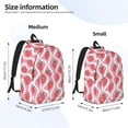 thumbnail image 3 of Yiaed Strawberries Print Backpack, Premium Laptop Backpack, Travel Backpack for Women, Lightweight Backpacks, Comfortable Back Pack-Small, 3 of 7