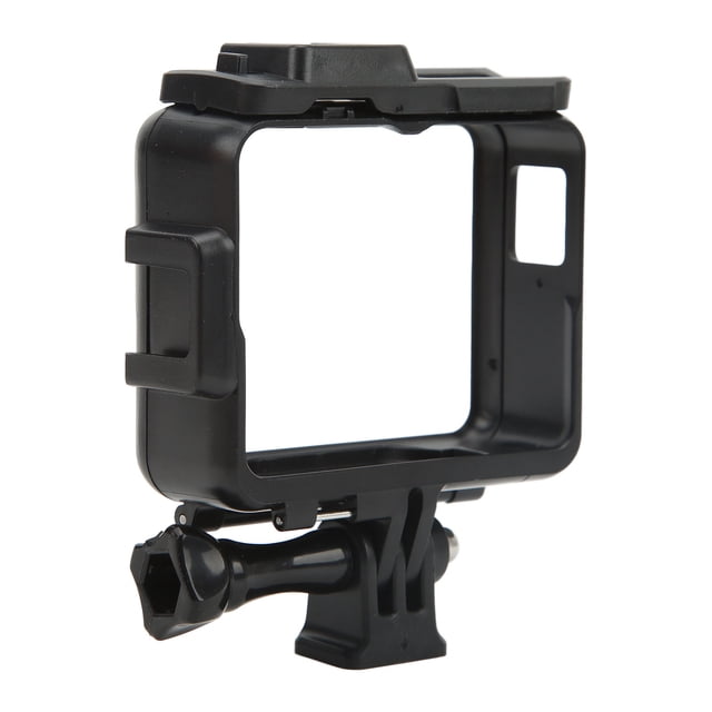 Action Camera Mounting Housing, 1/4 Inch Adapter ABS Wear Proof Anti Drop Action Camera Frame for Outdoor Shooting