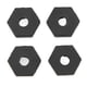 thumbnail image 2 of Piezas de mejora de plástico hexagonal para rueda RC, tuerca de cubo de montaje para vehículo todoterreno Intrepid 1/14, 4 Uds., 2 of 14