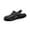 Black, variant on CHICVOMEY Mules for Men Lightweight Non Slip on Quick Dry Closed Toe Breathable Water Shoes Driving Beach Outdoor Sports Summer