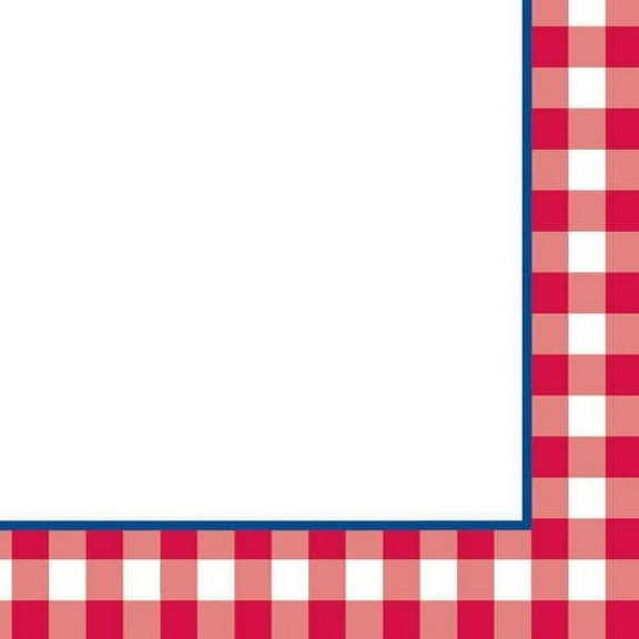 Gingham Fun Small Napkins, 16 Count