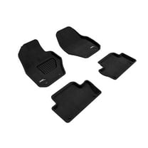 3D MAXpider All-Weather Carpeted Floor Mats Custom Fit for 2010-2017 Volvo XC60 Car Floor Liners Elegant Series (1ST & 2ND Row)