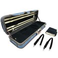 thumbnail image 2 of D'Luca Heavy Duty Oblong Violin Case 4/4 Blue-Blue, 2 of 6