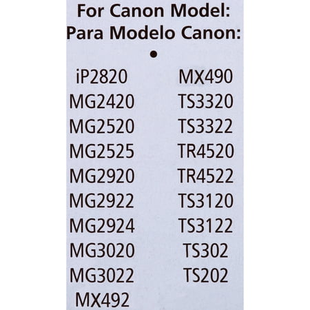 CANON PG-245XL/CL-246XL PRINTER INK CARTRIDGE COMBO PACK, BLACK/TRI-COLOR, 2 COUNT