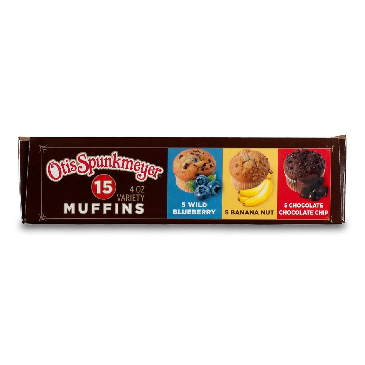 Otis Spunkmeyer Assorted Muffins, 4 Ounce (Pack of 15)