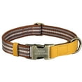 thumbnail image 2 of Didog Personalized Nylon Dog Collar Engraved Brass Buckle with Name and Phone S M L, 2 of 8