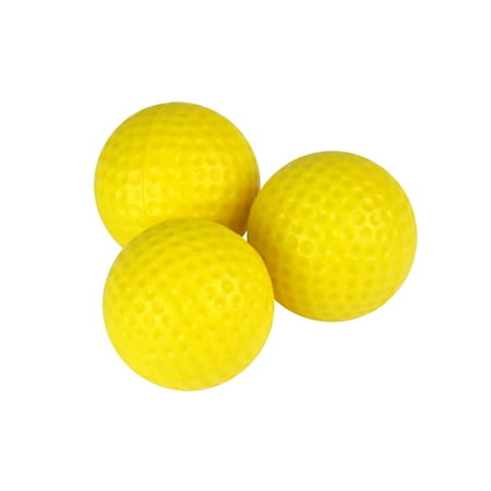 Yellow Foam Practice Golf Balls by JP Lann Available in 12 or 36 count (each sold