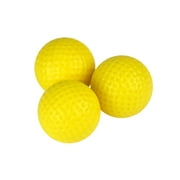 Yellow Foam Practice Golf Balls by JP Lann Available in 12 or 36 count (each sold separately)