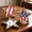 B, variant on 4th of July Decorations Wooden Stars, Patriotic Memorial Day Star Decor, Fourth of July Red White Blue Decoration for Home Office Table Shelf, 3 Pcs