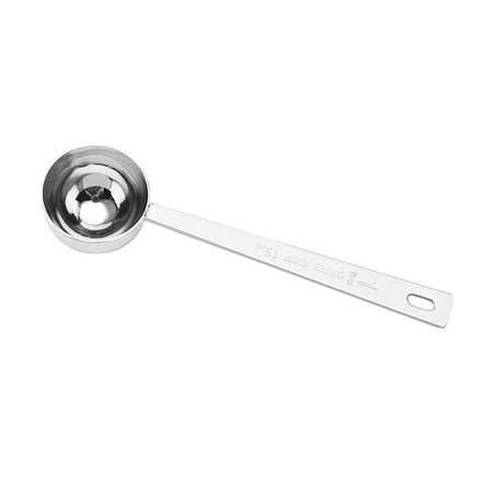 

DISHAN Clear Scale Measuring Spoon: 15/30ML Long Handle Comfortable Grip Heat Resistant Anti-scalding High Accuracy Coffee Scoop Kitchen Gadget