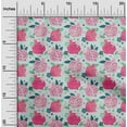 thumbnail image 2 of oneOone Georgette Viscose Sky Blue Fabric Pomegranate Diy Clothing Quilting Fabric Print Fabric By Yard 42 Inch Wide-02, 2 of 6