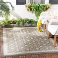 thumbnail image 2 of Safavieh Courtyard Rowan Geometric Indoor/Outdoor Area Rug, Anthracite/Light Gray, 5'3" x 7'7", 2 of 9