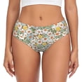 thumbnail image 1 of Fotbe Daisy Calzones Estampados para Mujer – Ropa Interior de Algodón, Cómoda, Suave y Elástica-4X-Large, 1 of 6
