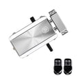 thumbnail image 1 of Home Door Lock Kit Remote Control Keyless Entry Electronic Lock Smart Wireless Theft Deadbolt Access Control System for Home Hotel Apartment, 1 of 7