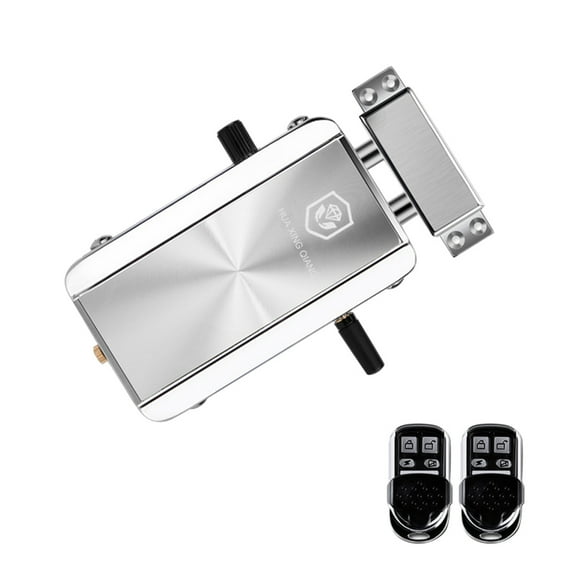 Kit de Serrure de Porte à Domicile Télécommande Entrée Sans Clé Serrure Électronique Intelligente Sans Fil Système de Contrôle d'Accès à Pêne Dormant pour Maison Hôtel Appartement