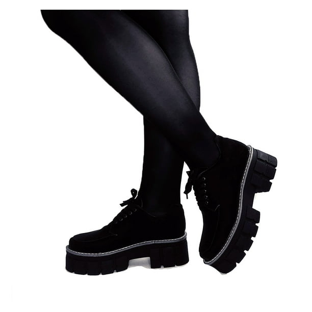 Mocasin Chunky Para Dama Modelo Merlina Nyxmart NYXMART Mocasin Chunky