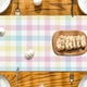 thumbnail image 5 of Banderas de mesa de Pascua para decorar la mesa del comedor | Diseño de conejito, huevos y flores | Camino de mesa primaveral colorido de 180 x 32 cm | Decoración para fiestas y festividades, 5 of 6