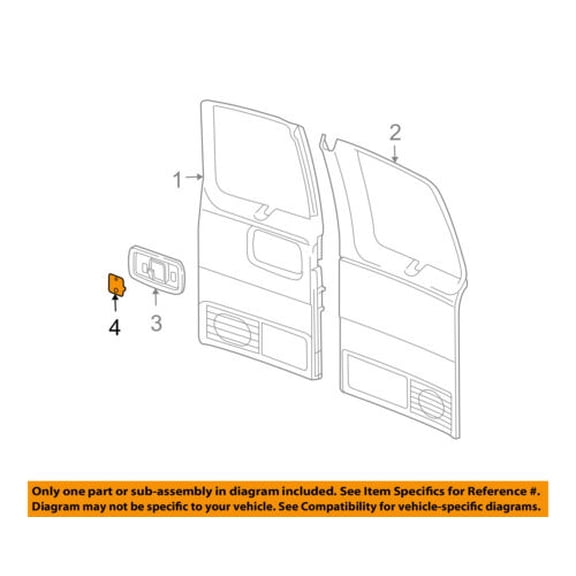 GM OEM Back Door-Cover Right 25750802