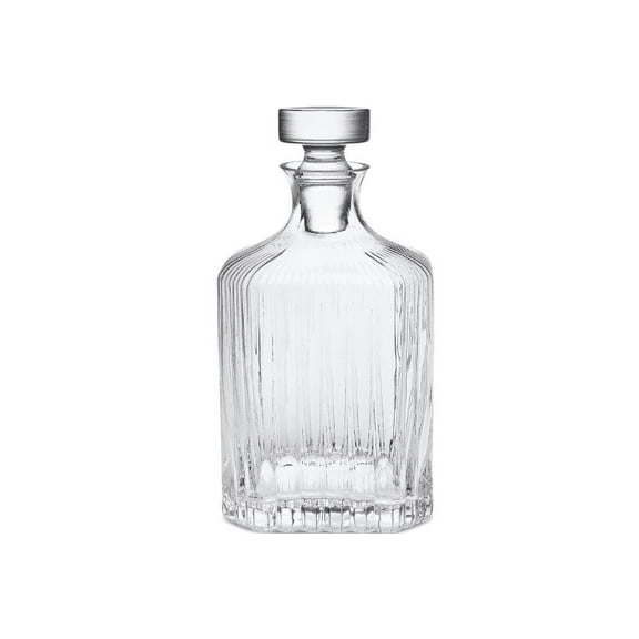Hotel Collection Fluted Whiskey Decanter, Created for Macy's - Clear
