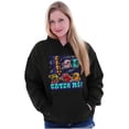 thumbnail image 4 of Airbrushed PACMAN Can't Catch Me Unisex Plus Size Hoodie Brisco Brands 5X, 4 of 5