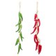 thumbnail image 2 of 2pcs Artificial Hanging Pepper String Simulation Lifelike Chili Vegetable Vine Decor, 2 of 4
