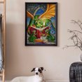 thumbnail image 4 of Cuadros Decorativos Green Dragon 5D DIY Diamond Painting Kits Resina Full Round Home Wall Art Tmvgtek embutido en tela, 4 of 9